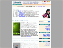 Tablet Screenshot of cellphonesoft.com